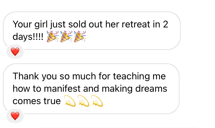 SOLD OUT RETREAT QUOTE